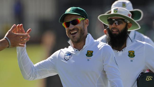 South African captain Faf du Plessis praised the resilience of his men at the WACA