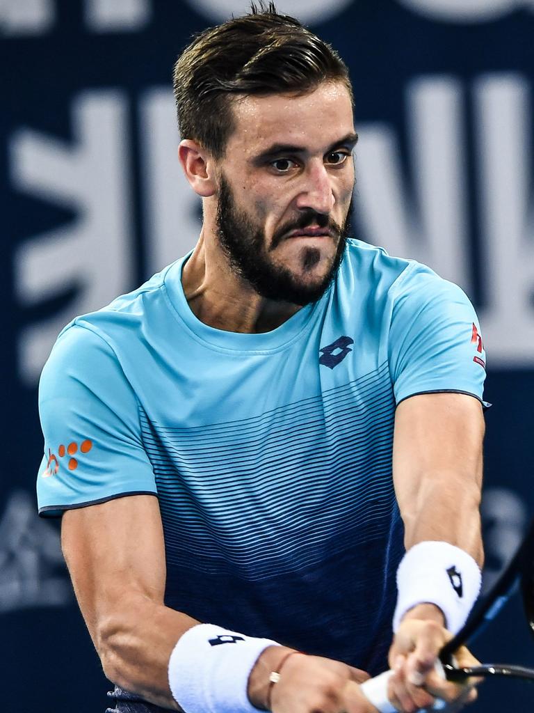 Damir Dzumhur was upset he wasn’t able to take another test.