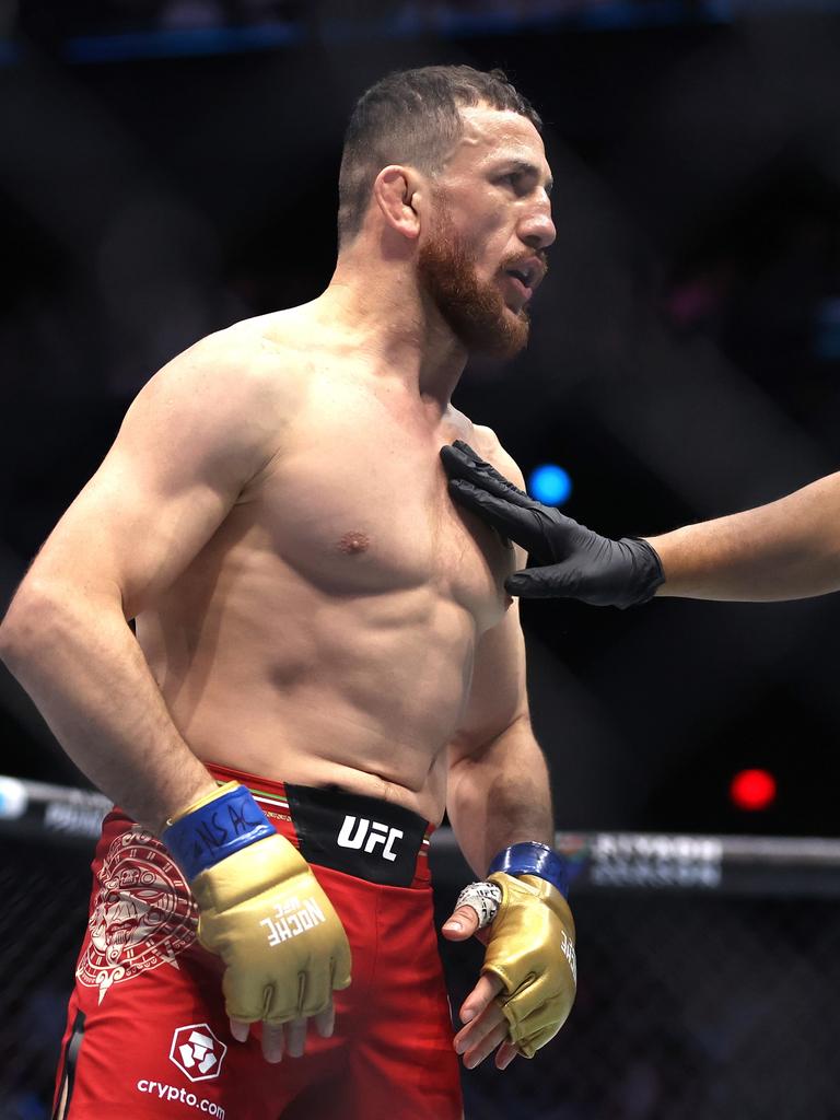 Merab Dvalishvili is the UFC’s bantamweight champion. Picture: Getty Images