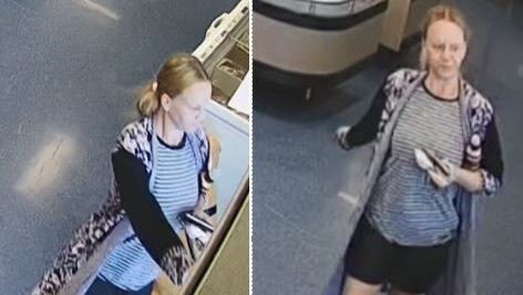 CCTV footage of Ms Latimore at a Sarina supermarket in early August. Picture: Queensland Police Media