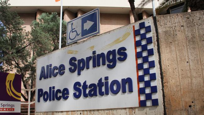 Alice Springs police station. Picture: Gera Kazakov NT police, NT Pol, generic
