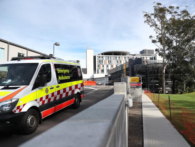 A testing clinic for coronavirus has opened at Gosford Hospital. Picture: Sue Graham