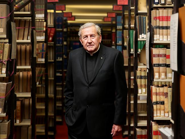 Senior Hobart Catholic priest Michael Tate. Picture: Sam Rosewarne