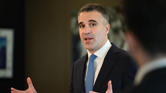 Premier Peter Malinauskas says Memorial Drive is a better option for fans to gather. Picture: NCA NewsWire / Naomi Jellicoe