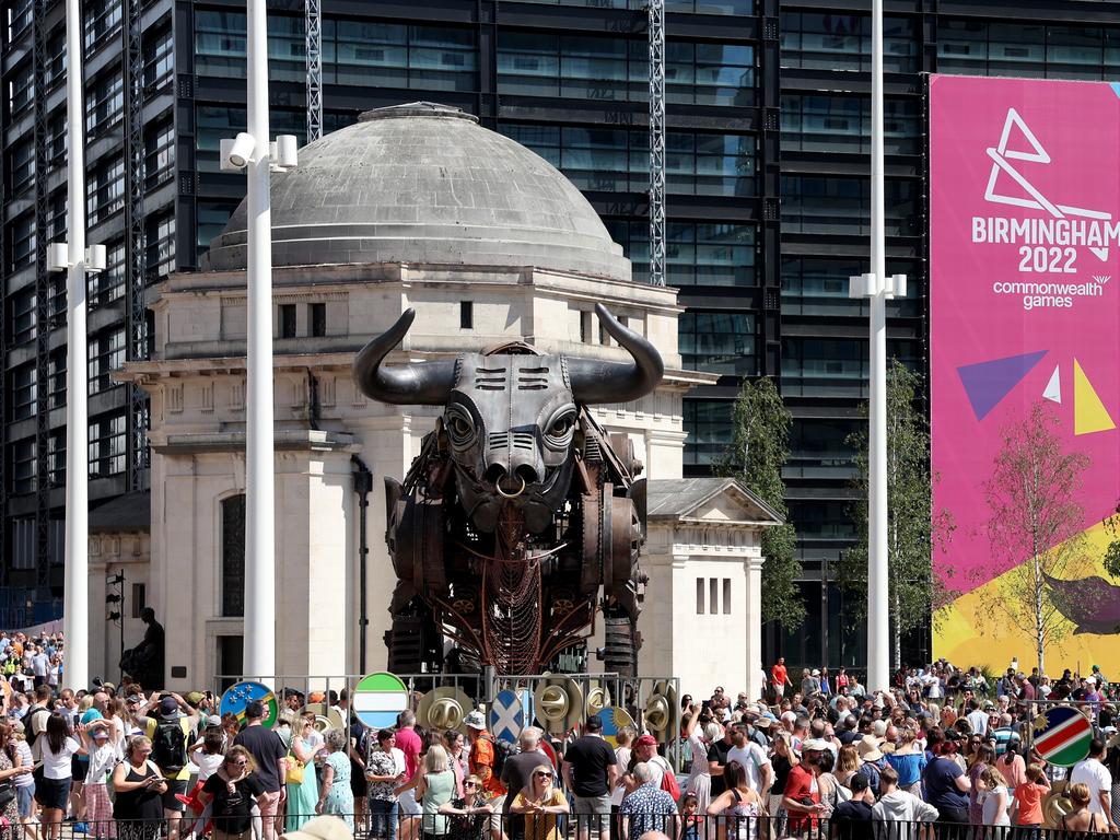 Birmingham was one big party. Picture: Getty Images