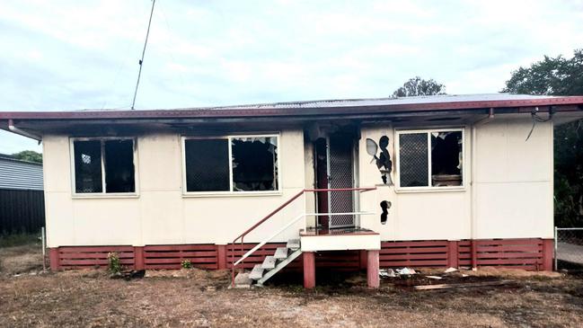 Family homeless after fire tears through public housing property