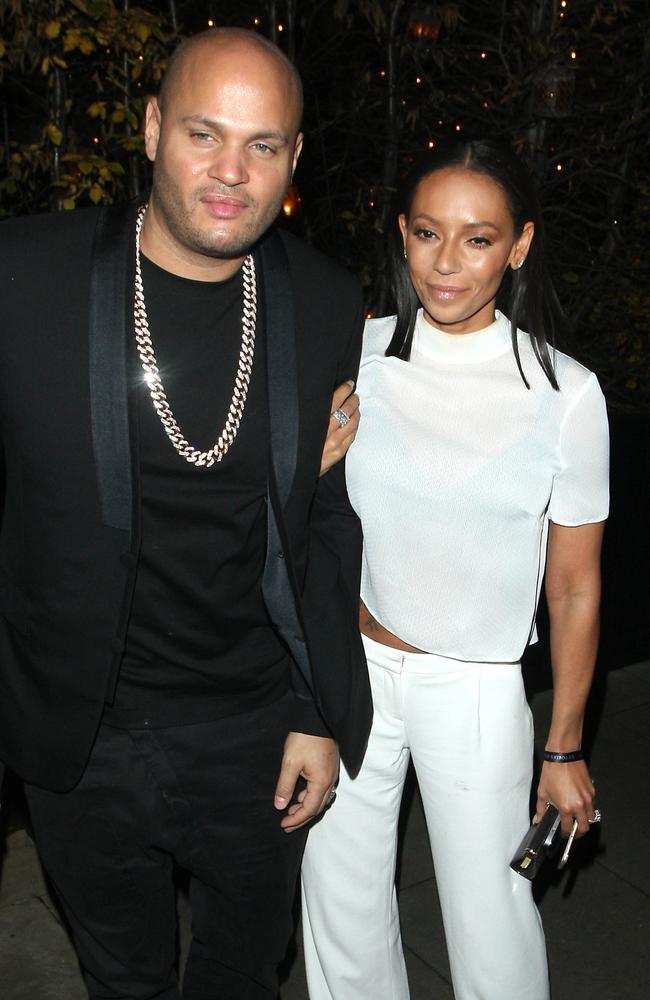 Mel B and ex-husband, Stephen Belafonte. Picture: Splash News