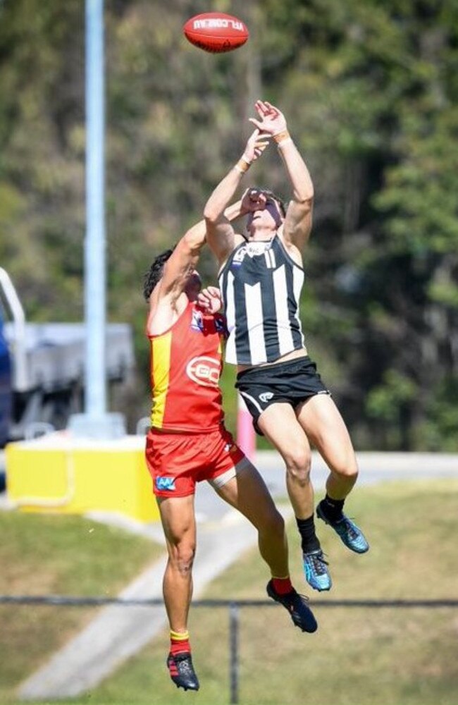 Gold Coast SUNS win the Mackenzie Cup for the first time. 2023. Credit: Highflyer Images