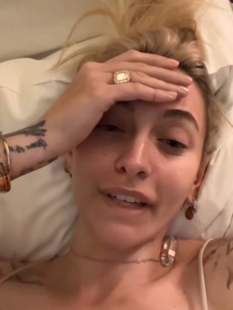 Paris Jackson has responded to critics “freaking out” over her recent outfit choice. Picture: TikTok