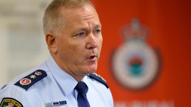 NSW Police Commissioner Mick Fuller. Picture: NCA NewsWire/Steven Saphore