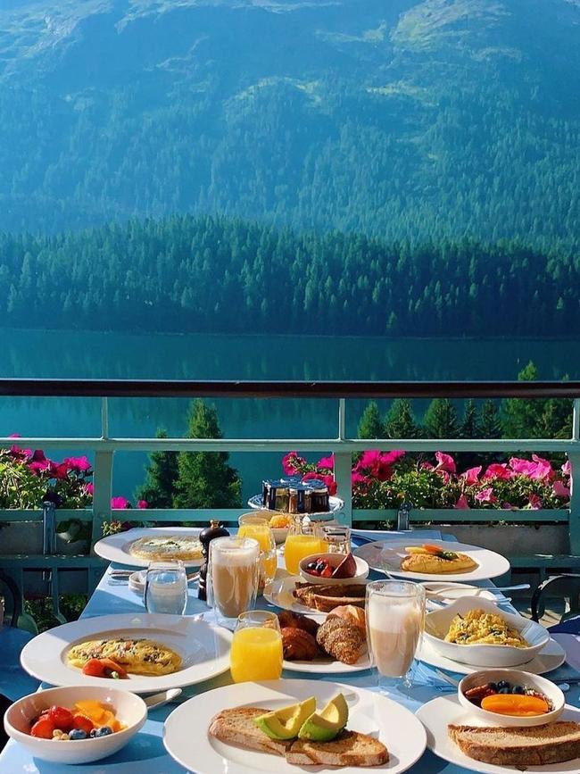 Breakfast with a view. Picture: courtesy of f6aimalhosani