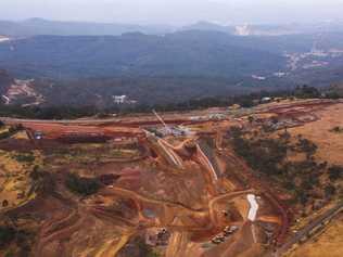 In early October, NEXUS released the latest aerial shots of the Toowoomba Second Range Crossing from Athol in the west to Helidon Spa in the east. Picture: Contributed