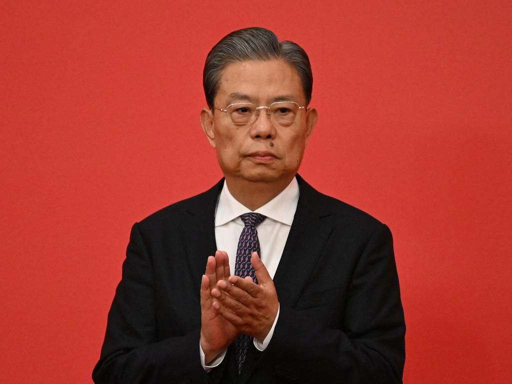 Former anti-corruption chief Zhao Leji. Picture: Noel Celis/AFP