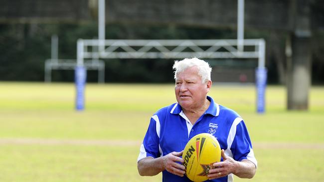 Barry Hanley of Rydalmere at Tunks Park, Cammeray. Barry is president of North Sydney Brothers Rugby League Club and has been part of the club since 1978, coaching juniors and on the club committee. Pride of Australia Nominee. Picture: John Appleyard