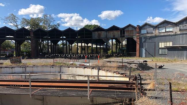 The site has Queensland’s only full large circle roundhouse.