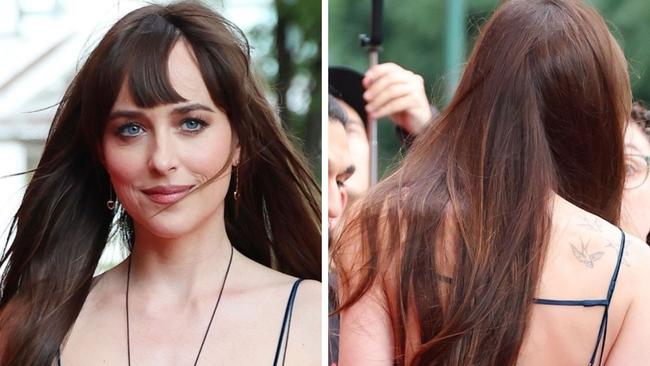 Dakota Johnson wore a racy slip gown for her latest red carpet appearance.