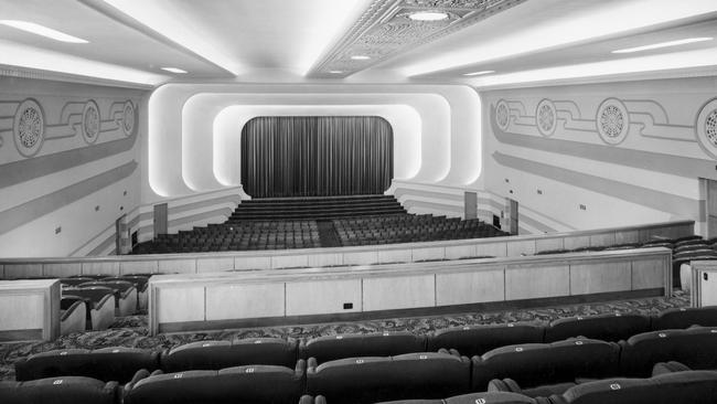 The auditorium in 1941.