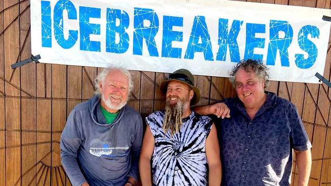 Local trio The Icebreakers are performing at this weekend's Harbourside Markets.