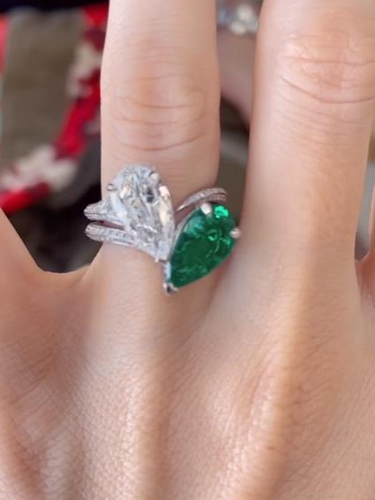 Megan Fox’s engagement ring features ‘thorns’ in the band so it hurts to remove the ring.