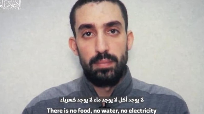 Hamas released the final message of executed hostage Ori Danino. Picture: Telegram.