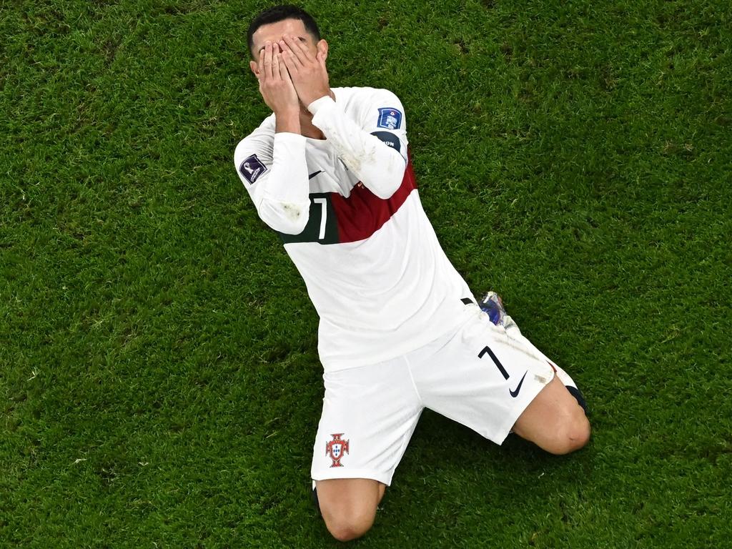 Tearful Ronaldo the lasting image of Portugal World Cup debacle