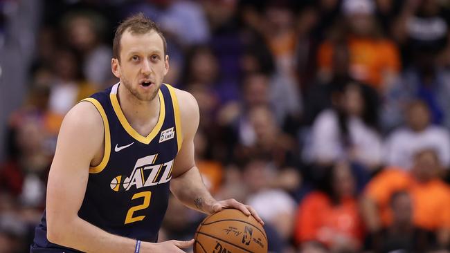 Joe Ingles wasn’t happy with how a fan approached him and asked for a photo.