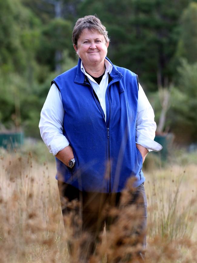 Triabunna mill co-owner Jan Cameron.