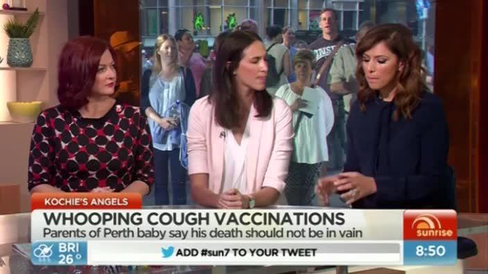 Vaccination debate heats up on Sunrise