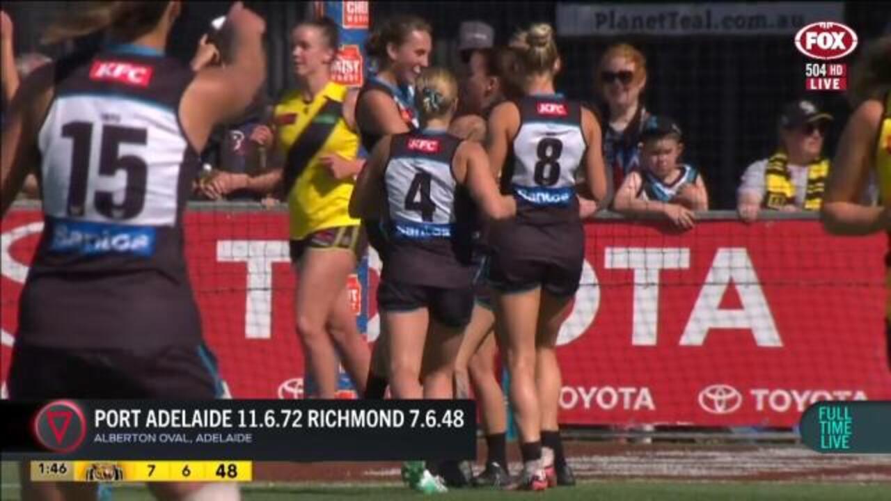 Port secure first AFLW finals win