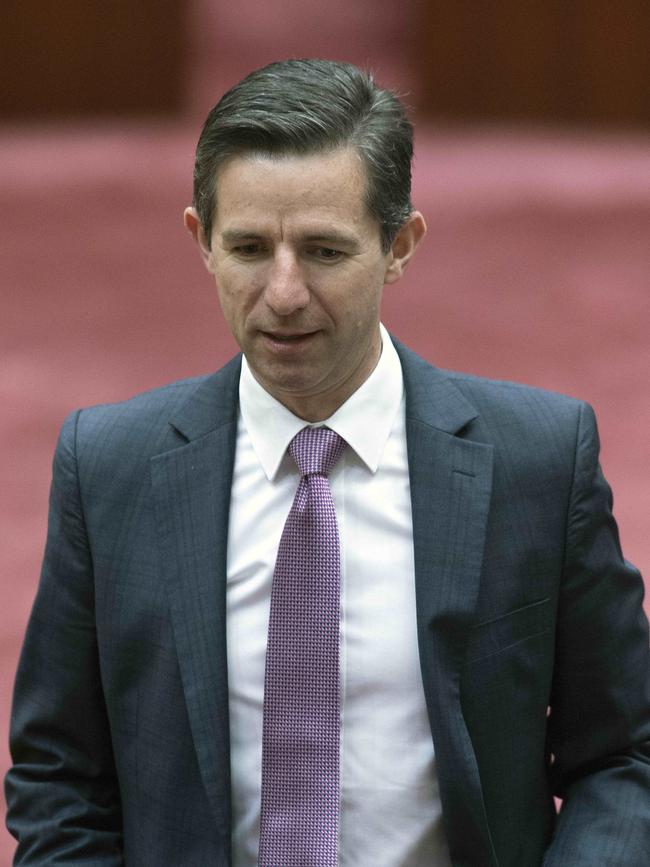 Federal tourism minister Simon Birmingham. Picture: NCA NewsWire/Gary Ramage