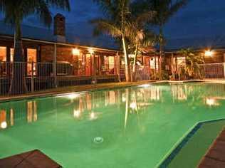 The pool of Pauline Hanson’s $2.15 million-valued home at Coleyville, near Ipswich. . Picture: Contributed