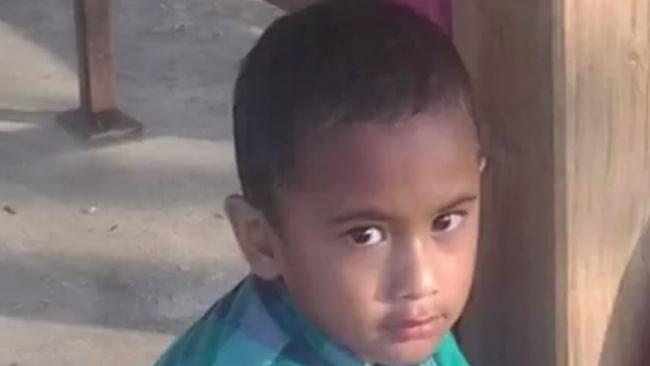 Eugene Mahauariki, 6, was thrown from a ride at a carnival in Rye. Picture: 7 News