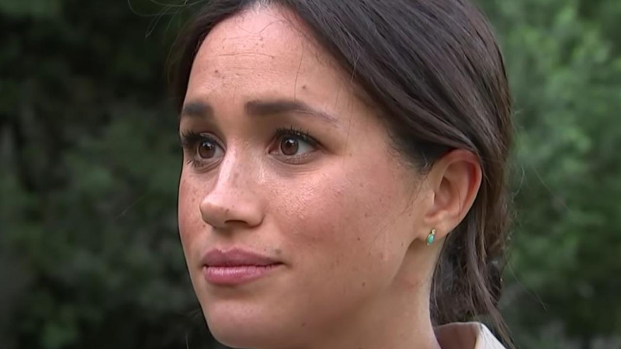 Meghan Markle on the verge of tears in the interview with Tom Bradby.