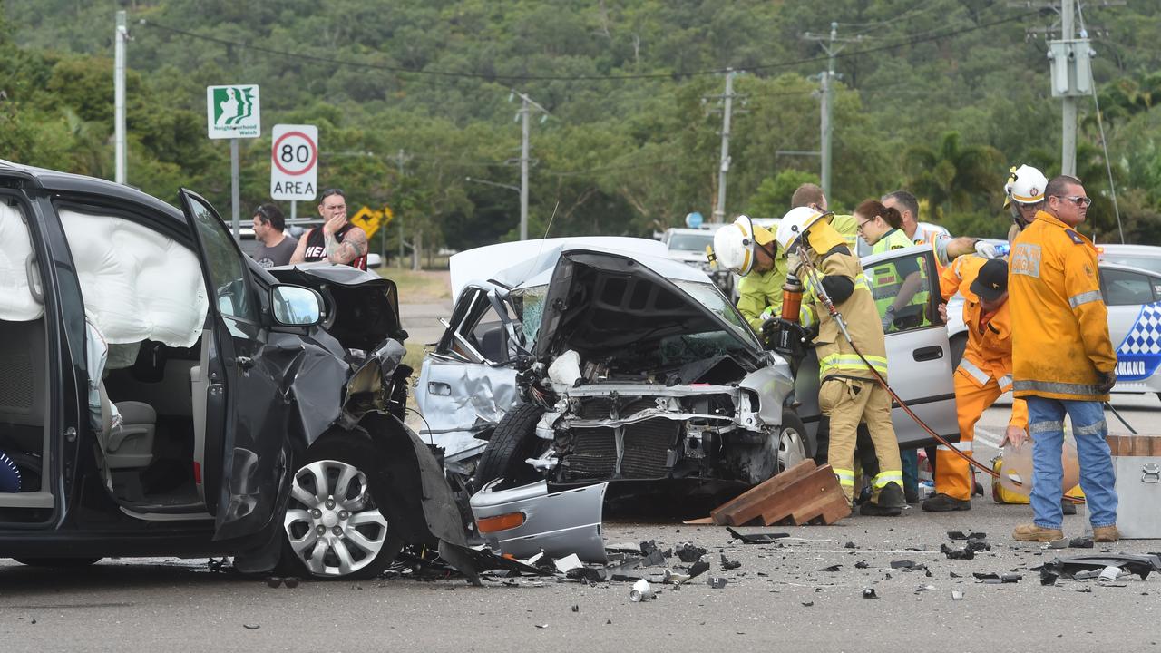 fatal car accident bruce highway townsville today