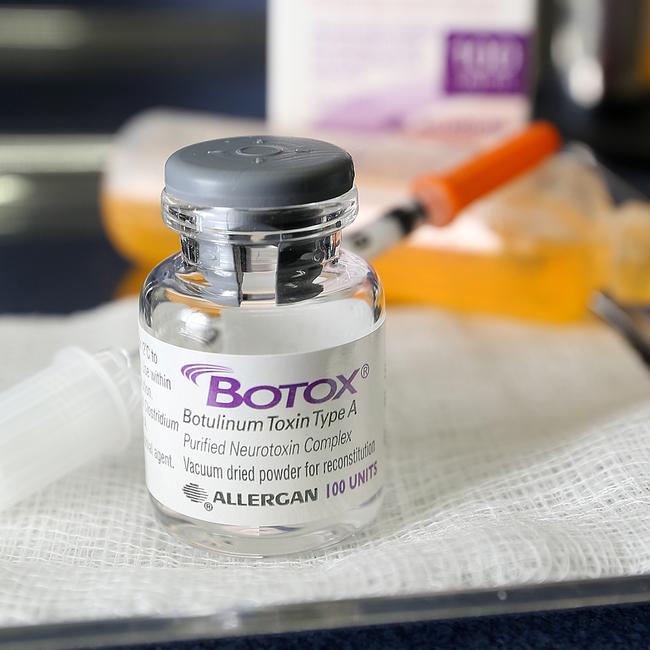 A generic image of botox. Picture: Supplied