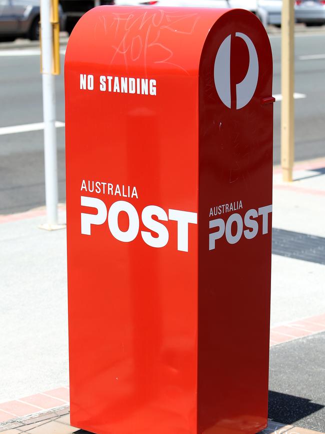 Who ya gonna’ call when a Senate inquiry was looming about the Morrison government allowing Australia Post to deliver every other day? Picture: Josh Woning.