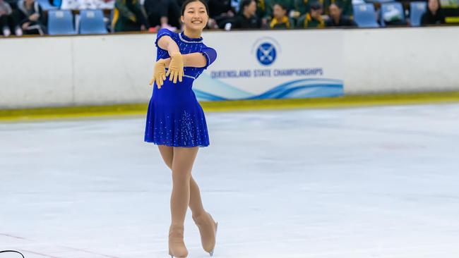 Jeanette Tseng loves being on the ice.