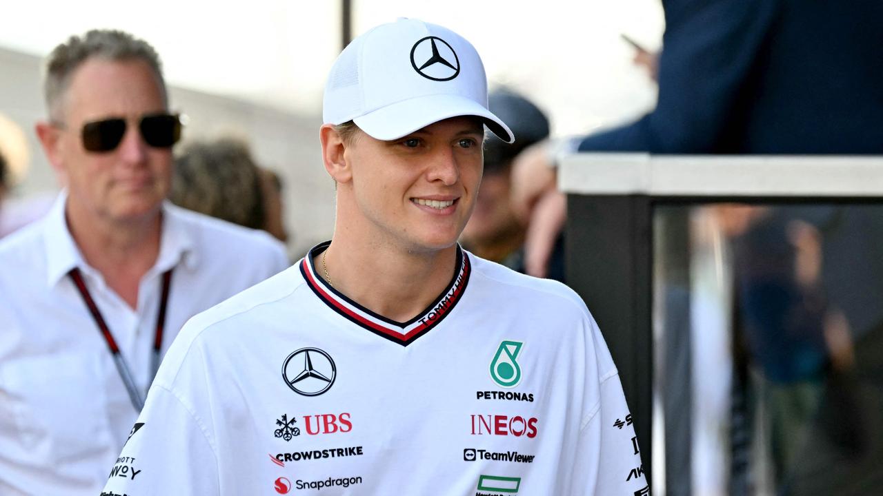 Mick Schumacher is waiting in the wings. Photo by ANDREJ ISAKOVIC / AFP