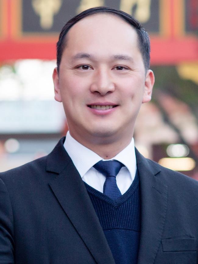 Adelaide City Councillor Simon Hou. Picture: Supplied