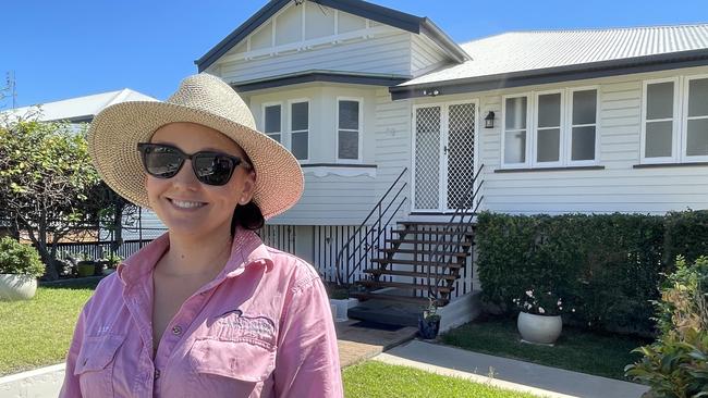 15 Aland Street owner Liz Bennetto. The Bennetto family now live out on Virginia Park Station and ran the town house as an Airbnb.