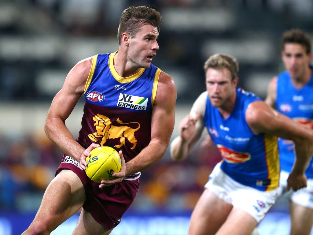 Jack Payne will replace the injured Joe Daniher in Brisbane’s 22. Picture: Jono Searle/AFL Photos/via Getty Images