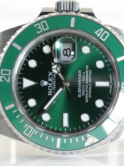 Police seized a Rolex watch