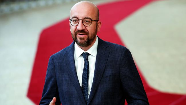 European Council President Charles Michel. Picture: AFP