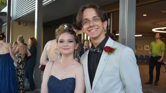 Hayley and Noah at the Maleny State High School formal on November 16, 2022. Picture: Sam Turner