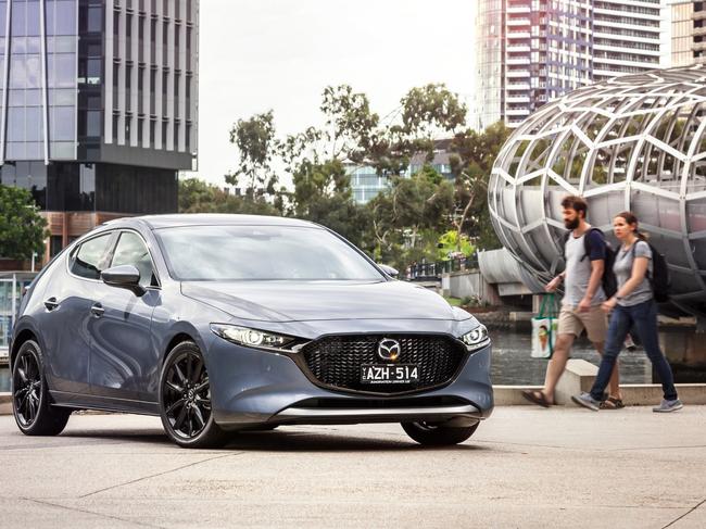 The 2019 Mazda 3 hatchback. Picture: Supplied.