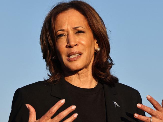 Vice President Kamala Harris says Iran is America’s greatest adversary. Picture: AFP