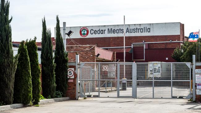 The Cedar Meats outbreak is now responsible for 88 cases. Picture: Jake Nowakowski