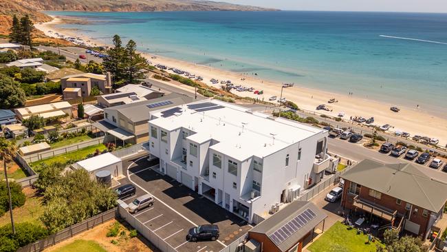 Sands on Sellicks, boasting “spectacular” views across the Sellicks Hill range and ocean, is now open. Picture: Supplied