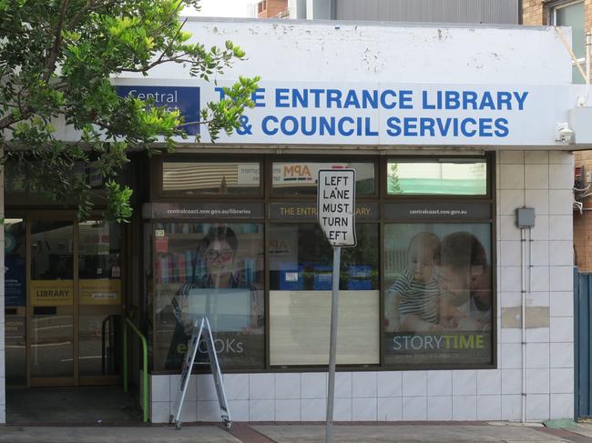 The Entrance Library is expected to close. Picture: Richard Noone