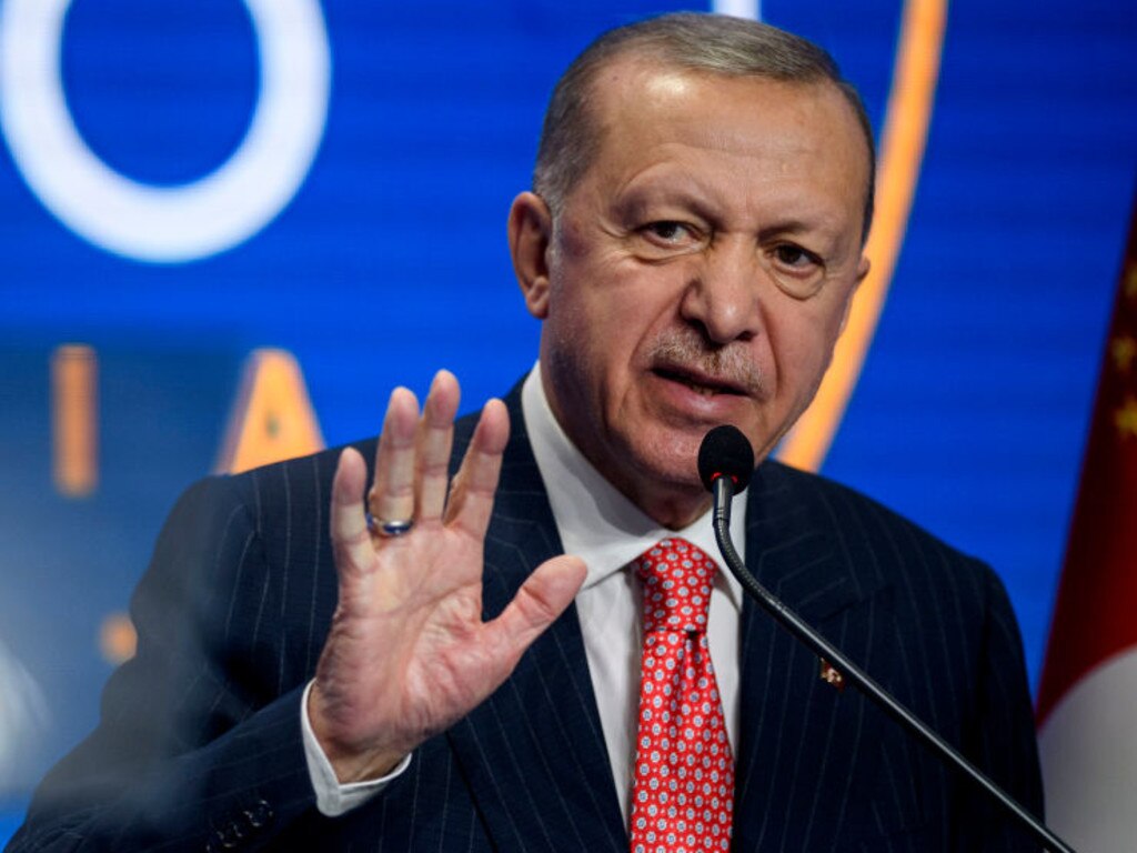 Turkish president Recep Tayyip Erdogan has copped criticism after the nation’s currency hit new lows in November.